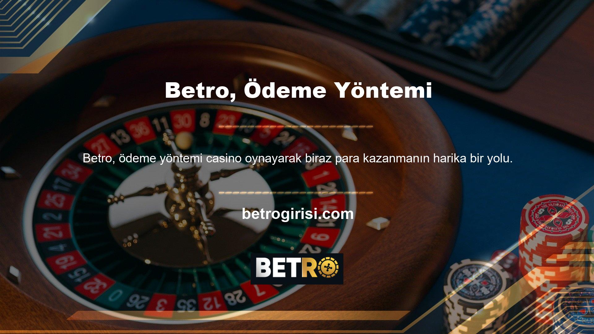Casino oynamak için şüphesiz en iyi yerlerden biri olan Betro canlı casino bahis seçenekleri mevcuttur
