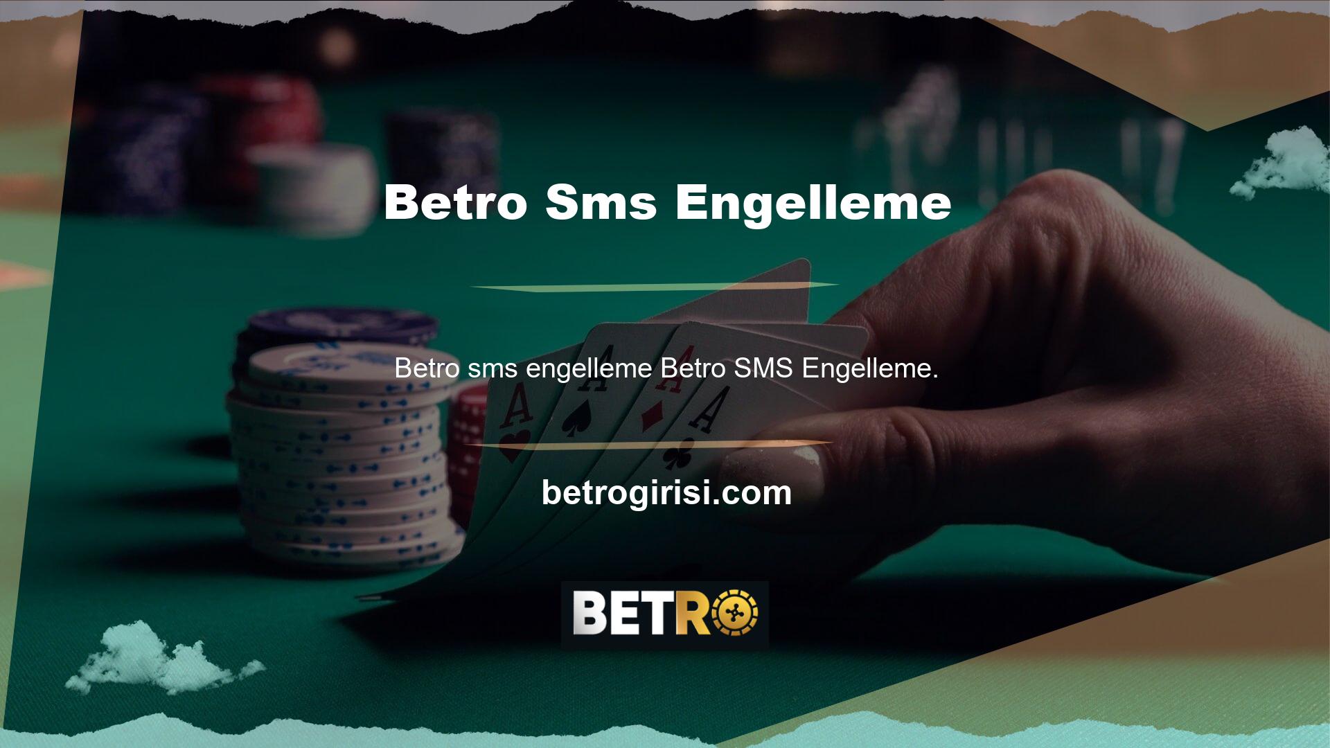 Betro SMS, sizin için çok fazla fırsata sahip olan SMS'leri engelleyen kampanyalardan haberdar olmanızı sağlar